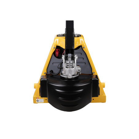 Effortlessly move heavy pallets with the Mammuth semi-electric pallet truck. Reliable and efficient.