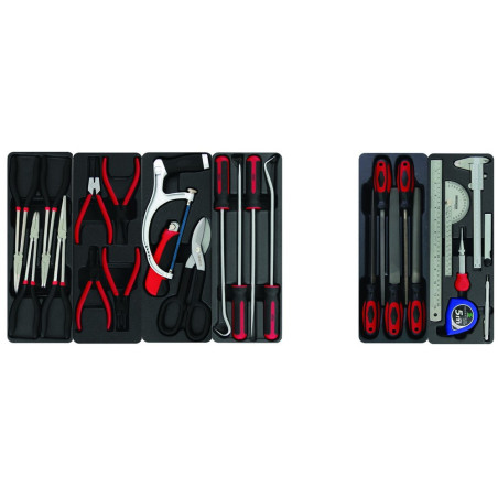 Chariot à Outils Professionnel - 16 tiroirs, sécurité et organisation pour bricoleurs exigeants.