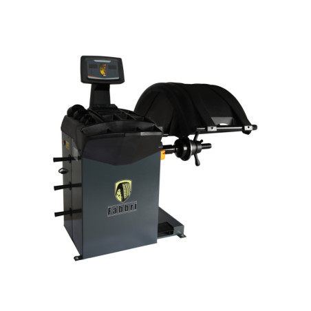 Équilibreuse automatique Fabbri ZH827A : précision, rapidité, fiabilité pour garages professionnels.