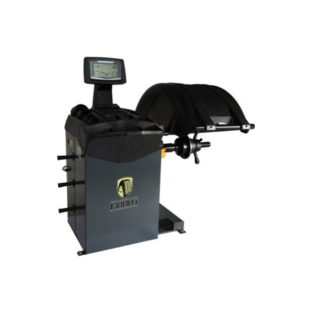Professional automatic wheel balancer for garages, ensuring quick, precise, and efficient balancing.