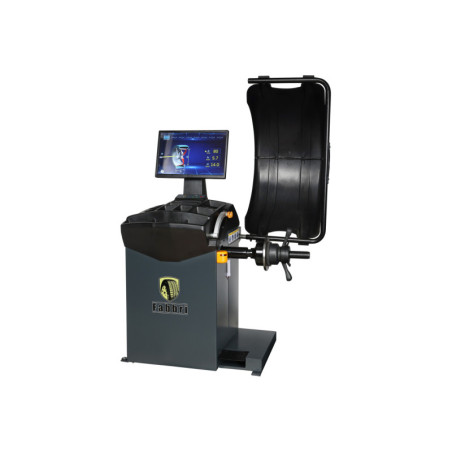 Équilibreuse de roues Fabbri ZH827X : précision, rapidité et facilité d'utilisation pour professionnels auto.
