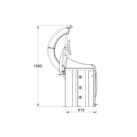 Équilibreuse digitale PREMIUM pour roues : précision et performance pour professionnels auto.