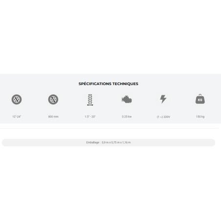 Équilibreuse digitale PREMIUM pour roues : précision ultime et performances exceptionnelles.