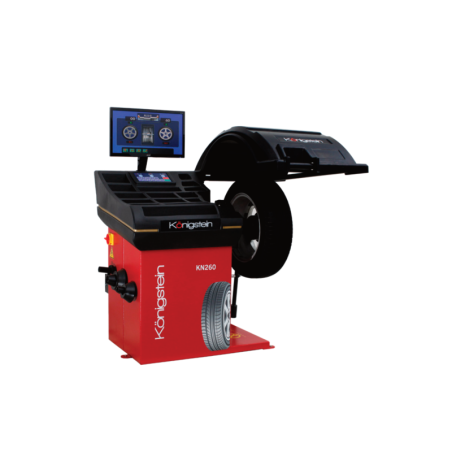 Équilibreuse numérique haut de gamme avec laser et écran pour professionnels auto.