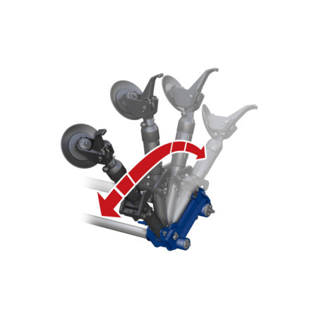 Démonte-pneus pour camion Fabbri BL303LA : solution professionnelle pour grandes roues jusqu'à 56".