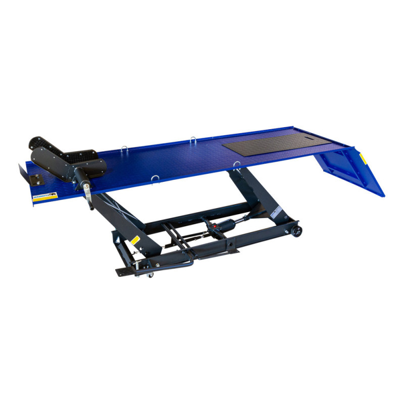 Découvrez notre Table élévatrice moto MAMMUTH, idéale pour l'entretien des motos.