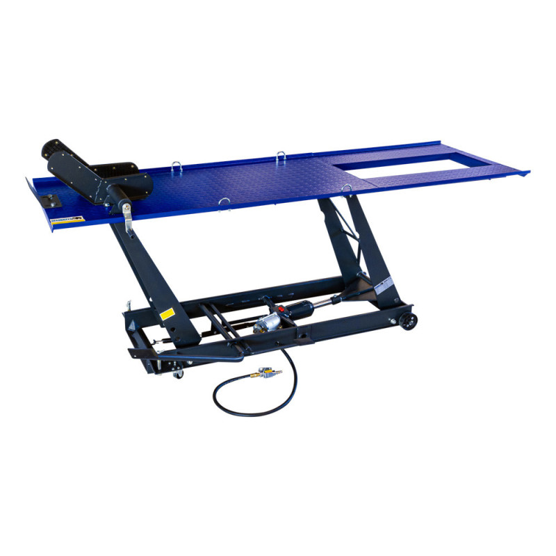 Table Élévatrice Moto MAMMUTH : l'outil professionnel indispensable pour l'entretien de votre moto.