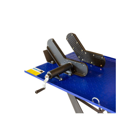 Table Élévatrice Moto MAMMUTH : l'outil professionnel indispensable pour l'entretien de votre moto.