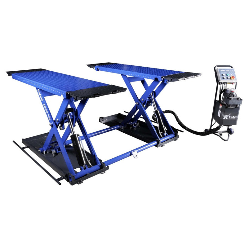 Découvrez le Pont élévateur à ciseaux Falco : qualité, sécurité et efficacité.