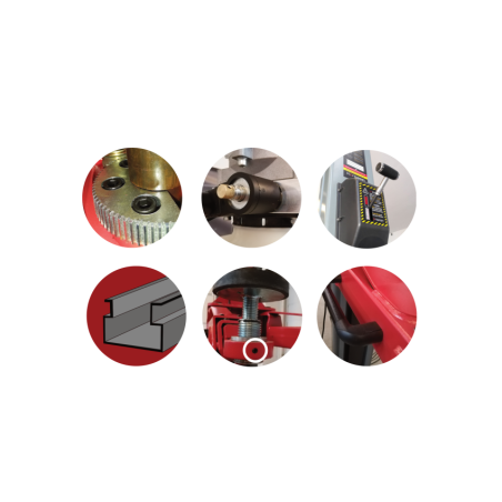 Enhance your workshop with the Königstein Hydraulic Two-Post Lift for professional use.