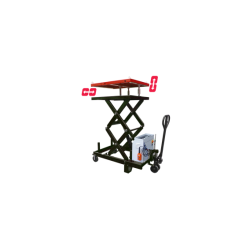 Table Élévatrice Polyvalente pour véhicules électriques, idéale pour déchargement et réparations.