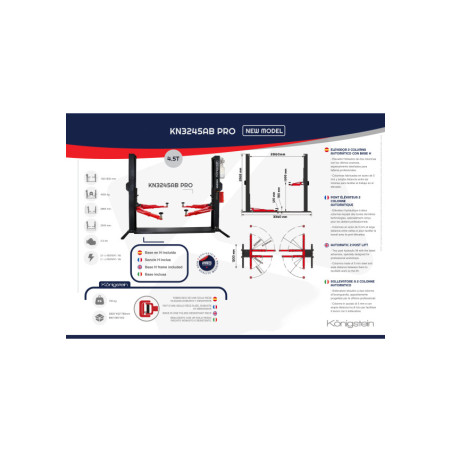 Élévateur hydraulique à deux colonnes : performance et sécurité pour ateliers professionnels.