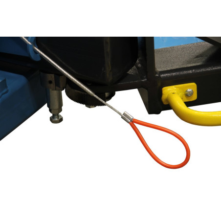 Pont élévateur mobile à colonne unique Falco Sollevatori : robuste, stable et pratique.