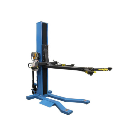 Pont élévateur mobile Falco Sollevatori : robuste, stable, facile à déplacer.