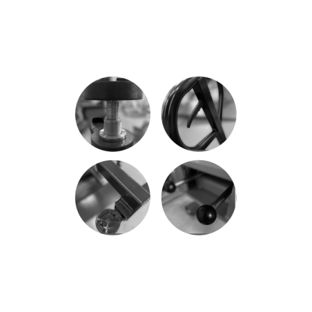 Pont élévateur mobile hydraulique pour professionnels de la mécanique.