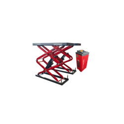 Pont élévateur à double ciseaux 4T : sécurité, qualité et performance garanties.