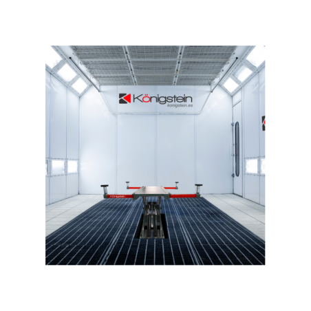 Scissor lift for paint booth and prep area - Königstein KN3630CP alt image.