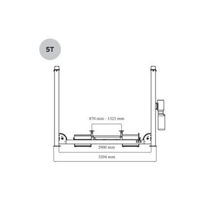 Plateforme élévatrice professionnelle pour véhicules à large empattement, qualité et performance garanties.