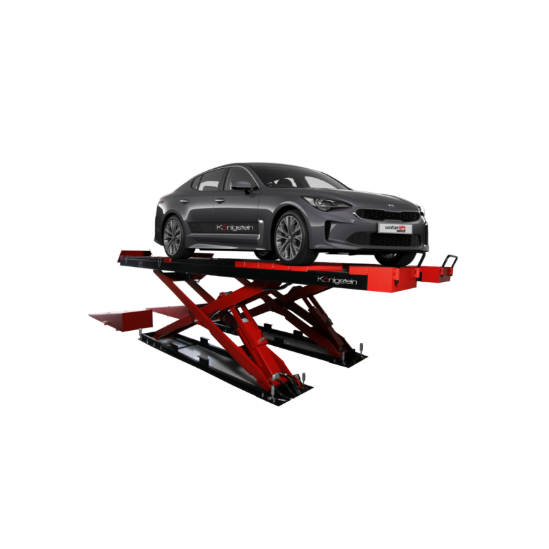 Image: Double Ciseaux à Encastrer 4.2T - Équipement professionnel pour ateliers automobiles.