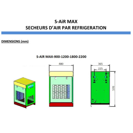 Sécheur d'air S-AIR MAX : Protégez vos outils avec efficacité !