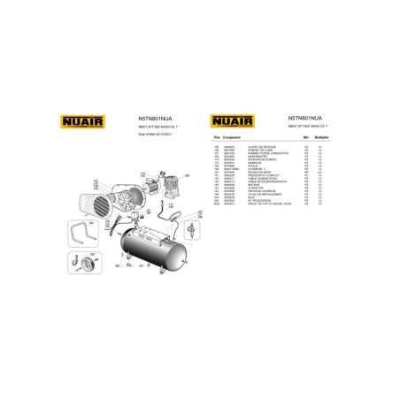 Compresseur professionnel 7,5 CV, 500L : puissance et fiabilité pour une compression optimale.