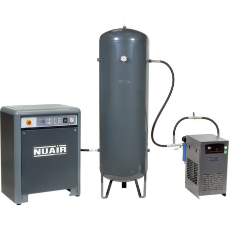 Compresseur Insonorisé NUAIR : Performance Industrielle Exceptionnelle, Silencieux et Puissant.