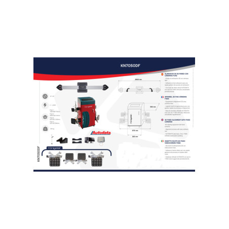 Image : "Équipement d'alignement 3D de pointe avec caméras fixes pour une précision maximale.