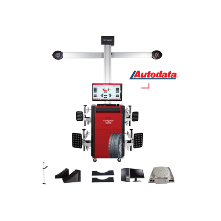 Découvrez notre équipement d'alignement 3D de pointe avec caméras ajustables automatiquement.