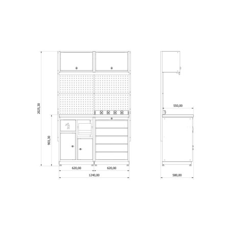 Aménagement d'Atelier Modulaire Expert par TOOLBOX4YOU : Excellence et fonctionnalité garanties !