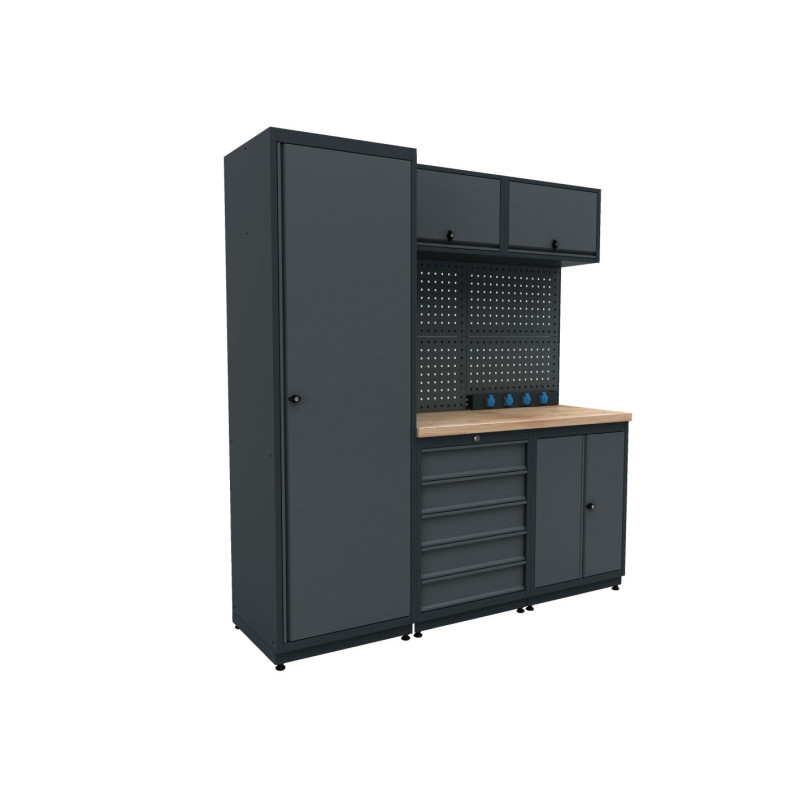 Découvrez le mobilier d'atelier Expert de TOOLBOX4YOU : design soigné et fonctionnalités pratiques.