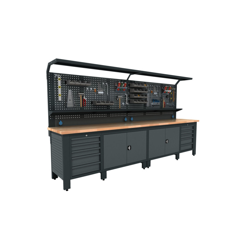 Établi industriel TOOLBOX4YOU : robustesse, organisation et efficacité pour professionnels exigeants.