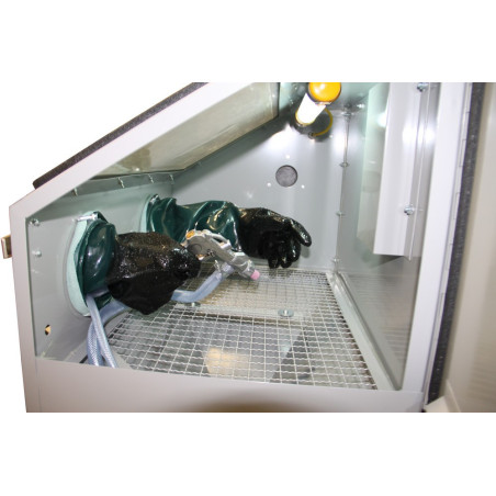 Cabine de Sablage Professionnelle haut de gamme pour grenaillage exigeant.
