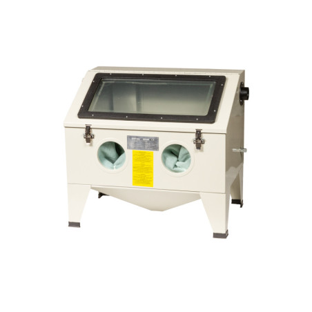 Upgrade your workshop with our top-of-the-line Sandblasting Cabinet! High-quality, efficient, professional.