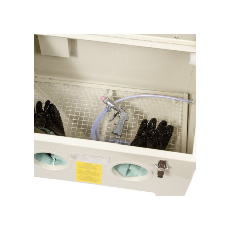 Upgrade your workshop with our Sandblasting Cabinet for professional use.