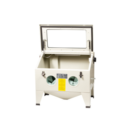 Upgrade your workshop with our top-of-the-line Sandblasting Cabinet for professional use.