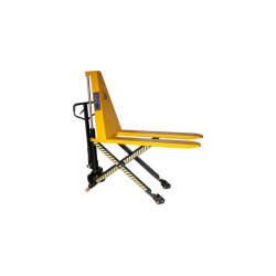 Transpalette à ciseaux Mammuth : robuste, polyvalent et performant pour charges lourdes.