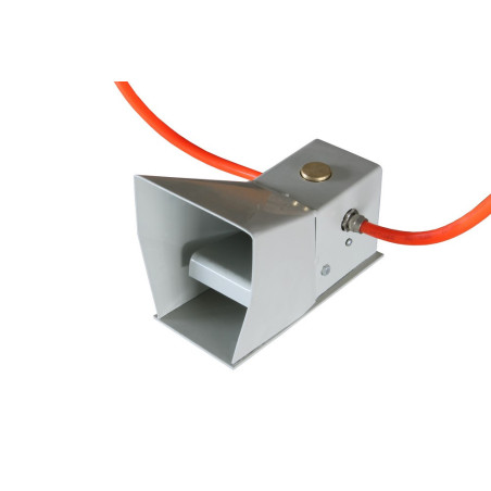 Image : Cabine de sablage avec accessoires inclus et caractéristiques techniques clés.