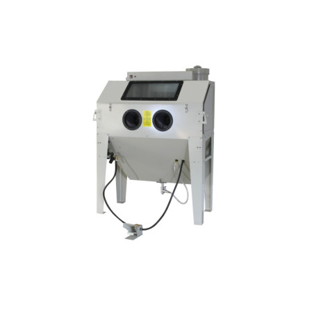 Sandblasting Cabinet / Sandblaster - Work area: 1210 x 590 x 570mm - Side door: 550 x 540mm - Front door: 1215 x 410mm - Protect