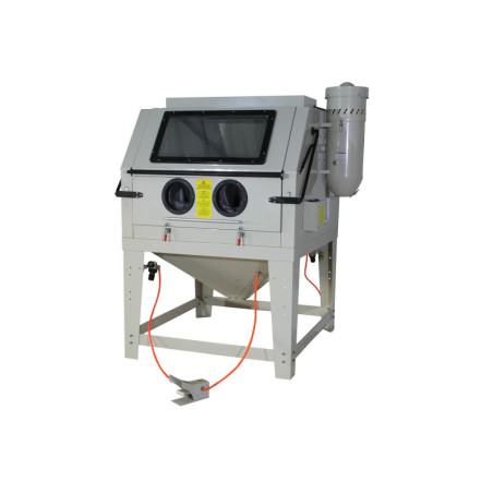 Sandblasting Cabinet AirPro SB120A - High efficiency, dual-door design for large-scale sandblasting.
