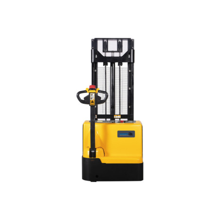 Gerbeur électrique compact et performant pour levage en entrepôt et usine.