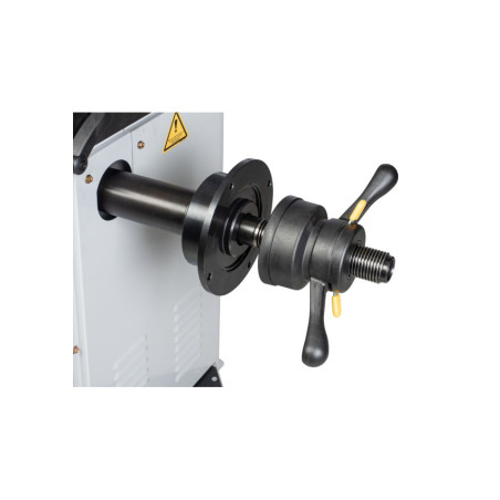 Équilibreuse INVENTO VBS 200E : compacte, ergonomique, idéale pour petits ateliers.