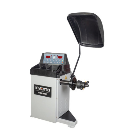 Équilibreuse INVENTO VBS 200E : compacte, économique, professionnelle, efficace, ergonomique, sécuritaire.