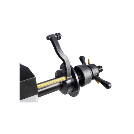 Équilibreuse INVENTO VBS 200E : compacte, économique, professionnelle, efficace, ergonomique, sécurisée.