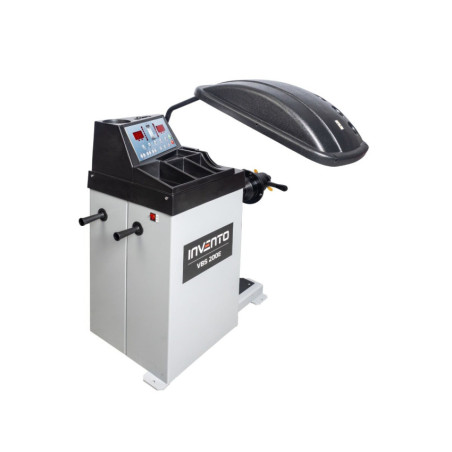Équilibreuse INVENTO VBS 200E : compacte, économique, fonctionnelle. Solution idéale pour petits ateliers.