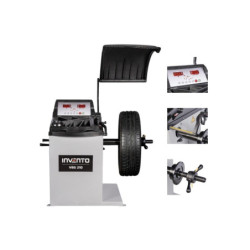 Équilibreuse de roues automatique INVENTO VBS 210 - Précision, fiabilité, efficacité.