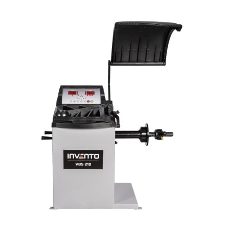 Équilibreuse de roues automatique INVENTO VBS 210 - Modernité, précision et efficacité garanties.