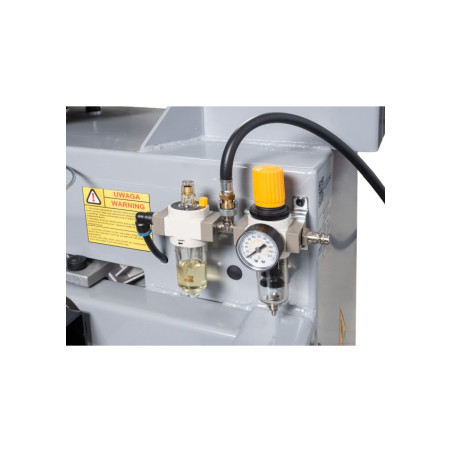 Démonte-pneus INVENTO TCS 521 SA : Compact, fiable, efficace pour ateliers automobiles professionnels.