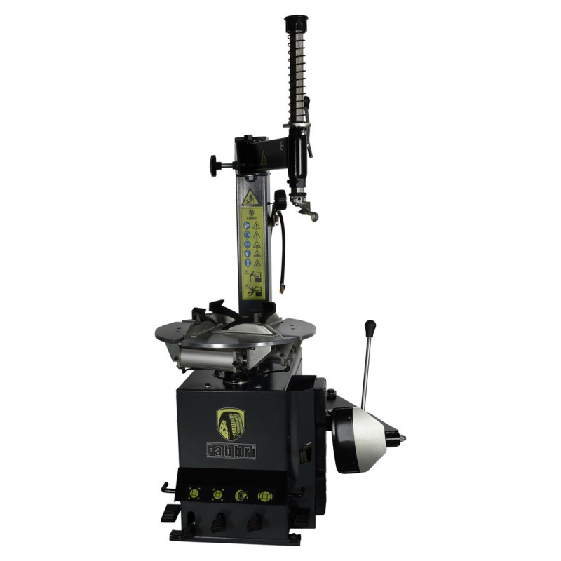 Changeur de pneus Fabbri ZH620 compact et efficace pour ateliers restreints.