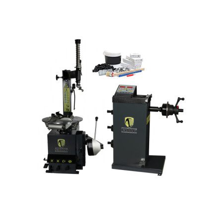 Pack montage/démontage pneus FABBRI ZH620: efficace, compact, qualité professionnelle, garantie 2 ans.