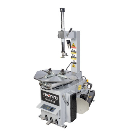 Démonte-pneu INVENTO TCS 521 SA : Efficace, compact et robuste pour ateliers automobiles.